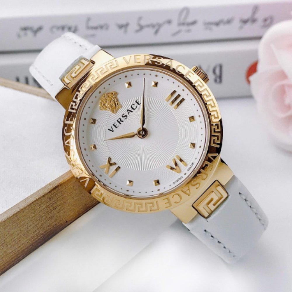 Versace Women's 36mm White Watch